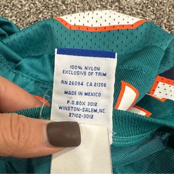 VINTAGE DAN MARINO #13 MIAMI DOLPHINS 1990s CHAMPION NFL JERSEY ADULT 44 LARGE - Picture 5 of 11